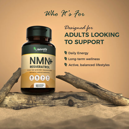 Premium NMN + Resveratrol Capsules