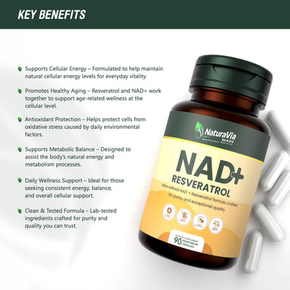NaturaVia NAD+ Advanced Complex
