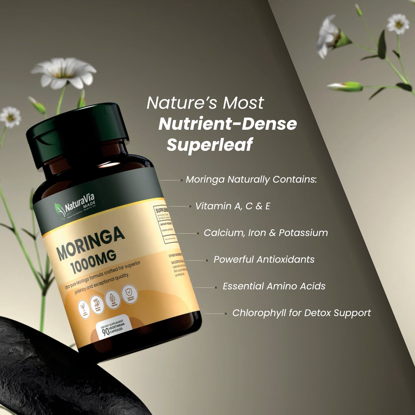 NaturaVia Made Moringa Leaf Extract