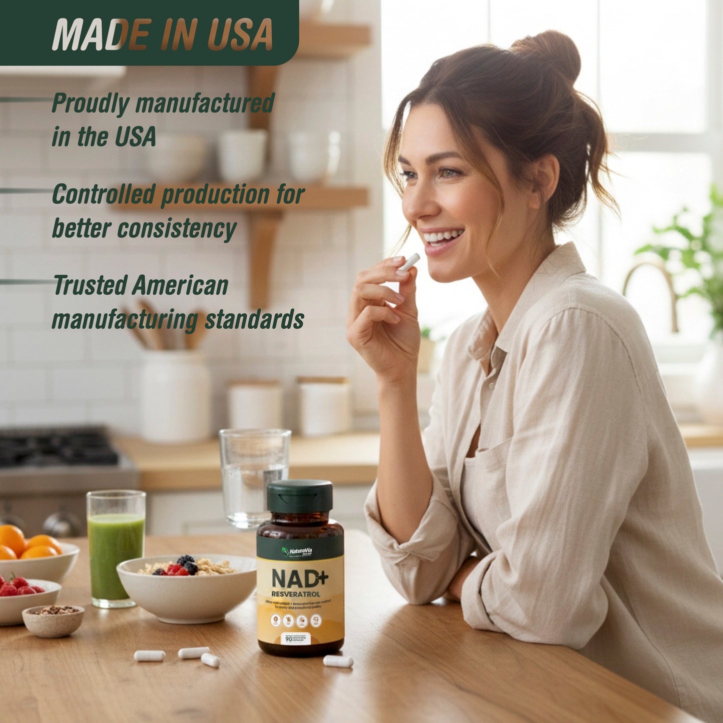 NaturaVia NAD+ Advanced Complex