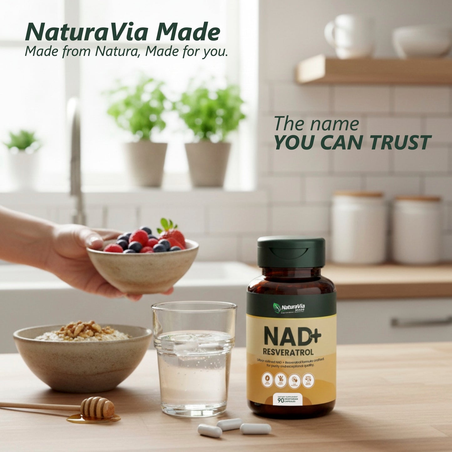 NaturaVia NAD+ Advanced Complex