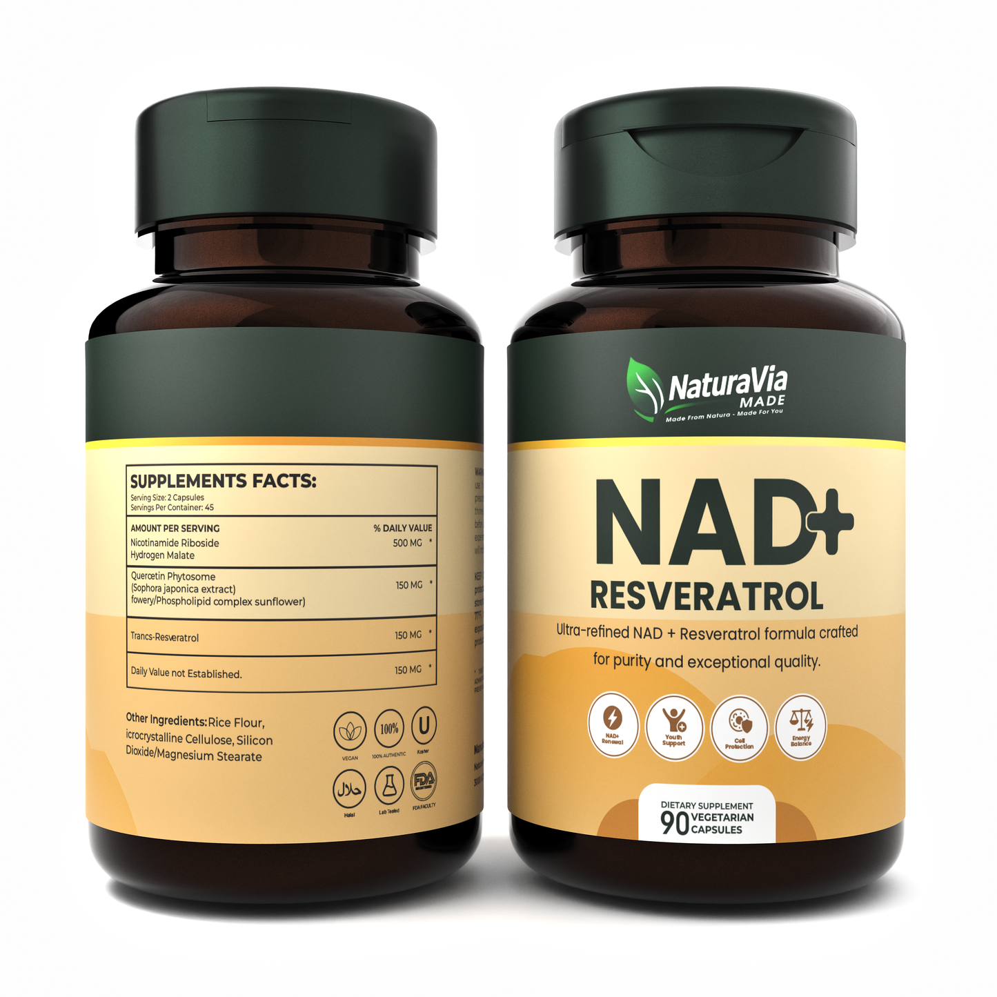 NaturaVia NAD+ Advanced Complex